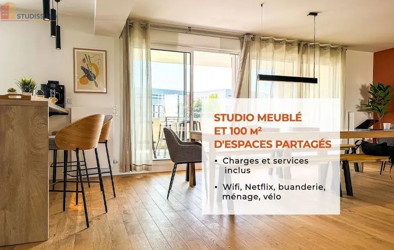 Studio meublé 20m² Clermont-Ferrand 63100 - Meublé, DPE D - Photo 10
