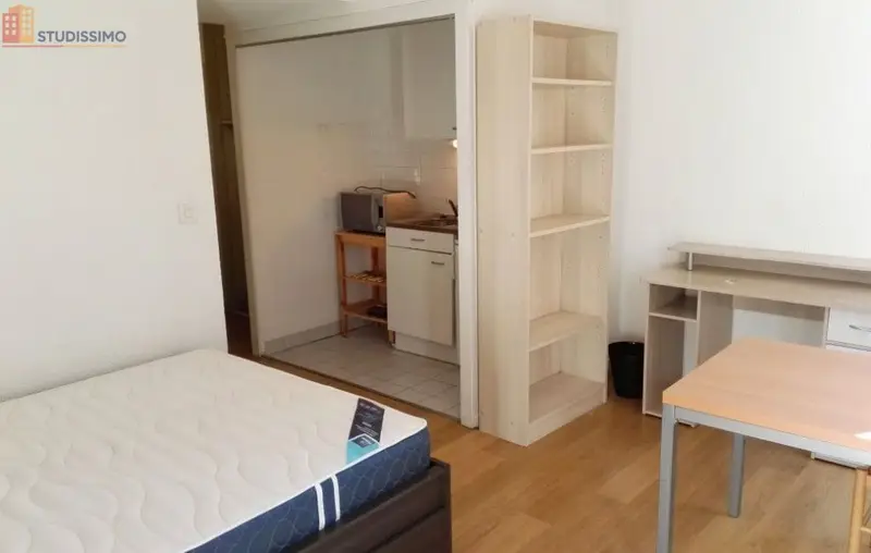 Studio meublé 23m² Clermont-Ferrand 63000 - Meublé, DPE D - Photo 6
