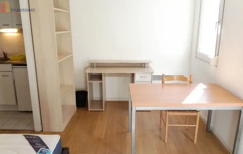 Studio meublé 23m² Clermont-Ferrand 63000 - Meublé, DPE D - Photo 5