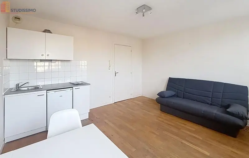 Studio meublé 23m² Clermont-Ferrand 63000 - Meublé, 2e étage - Photo 3