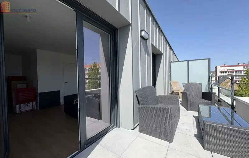 Studio 34m² Saint-Brieuc - Dernier étage, DPE C - Photo 8