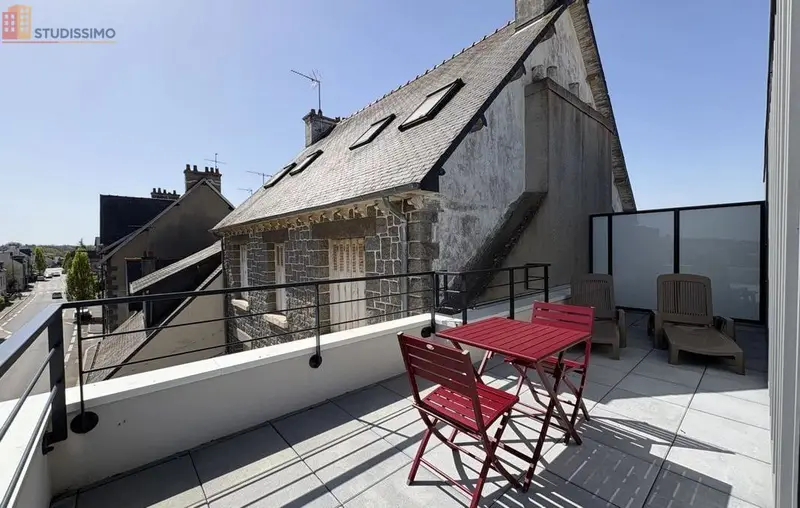 Studio 34m² Saint-Brieuc - Dernier étage, DPE C - Photo 2