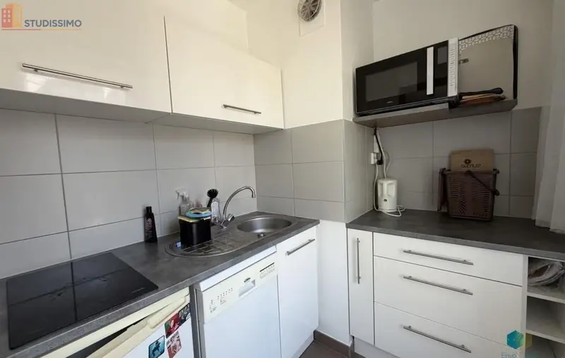 Studio meublé 26m² Strasbourg 67100 - Meublé, DPE D - Photo 5