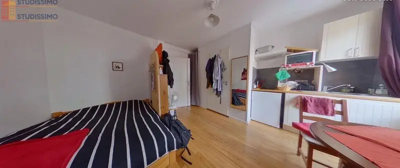 Studio meublé 16m² Strasbourg centre - Meublé, 1 pièce - Photo 1