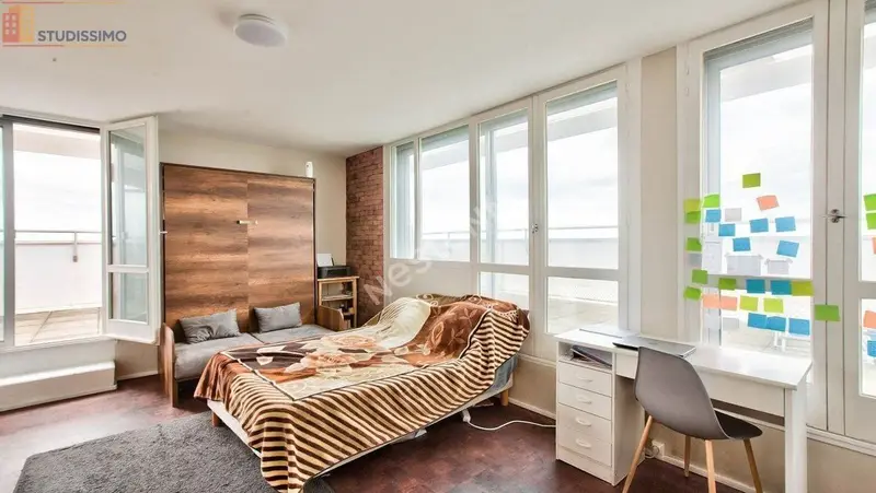 Studio 36m² Saint-Brieuc - Dernier étage, vue dégagée - Photo 11