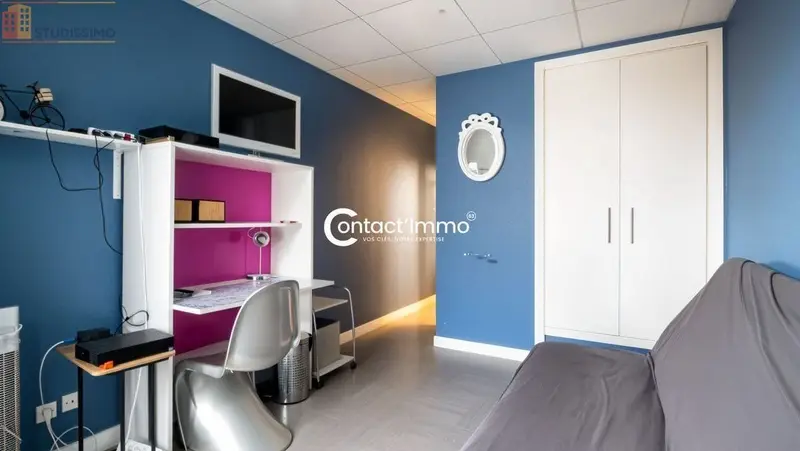 Studio meublé 23m² Clermont-Ferrand 63100 - Meublé, 4e étage - Photo 1