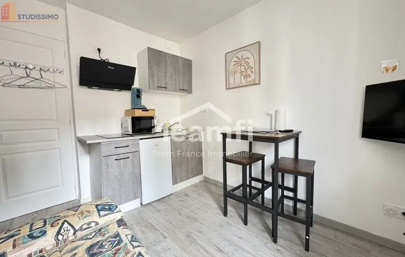 Studio meublé 11m² Royat - Meublé, DPE D - Photo 1