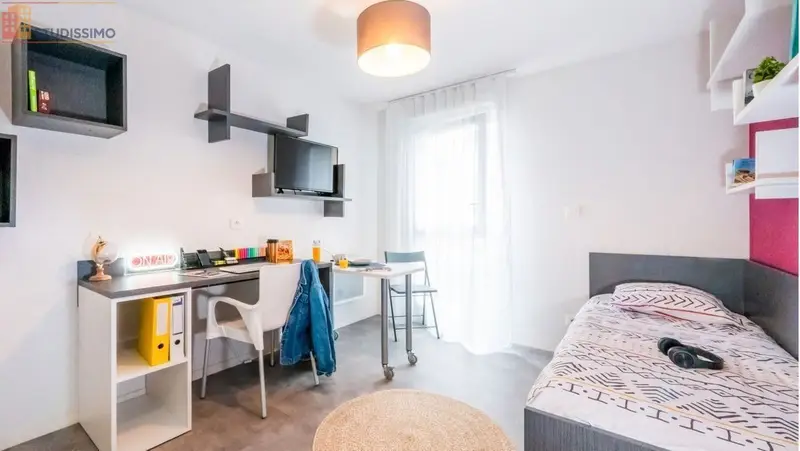 Studio meublé 19m² Clermont-Ferrand 63000 - Résidence étudiante - Photo 6