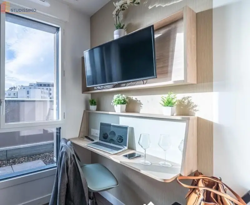 Studio meublé 18m² Clermont-Ferrand 63000 - Meublé, DPE A - Photo 3
