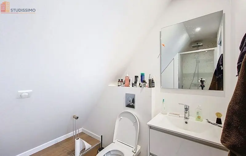 Studio 14m² Strasbourg centre - Meublé, dernier étage - Photo 2