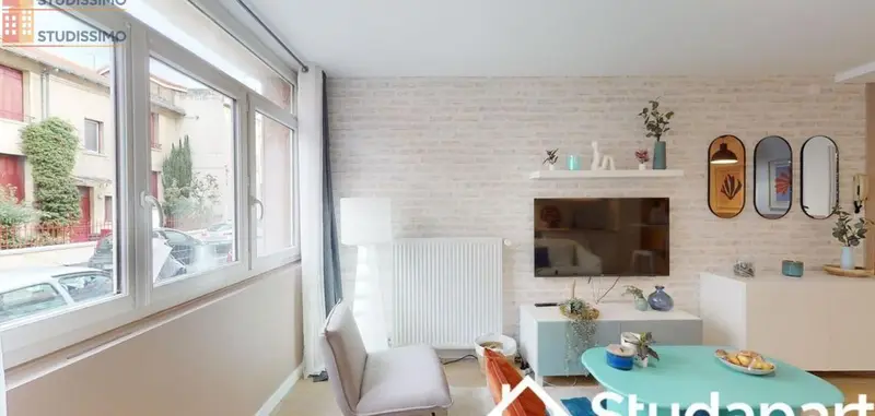 Studio meublé 11m² Clermont-Ferrand 63000 - Meublé, DPE A - Photo 3