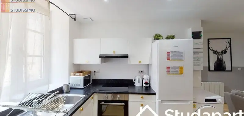 Studio meublé 11m² Clermont-Ferrand 63000 - Meublé, DPE A - Photo 4