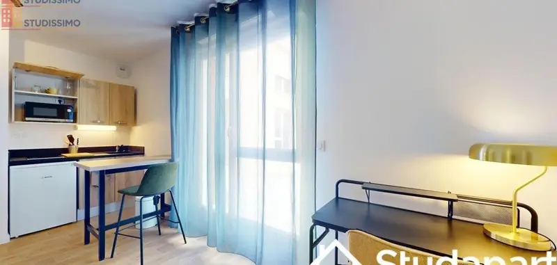 Studio meublé 20m² Clermont-Ferrand 63100 - Lumineux - Photo 4