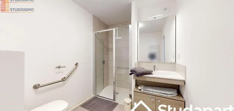 Studio meublé 20m² Clermont-Ferrand 63100 - Lumineux - Photo 3