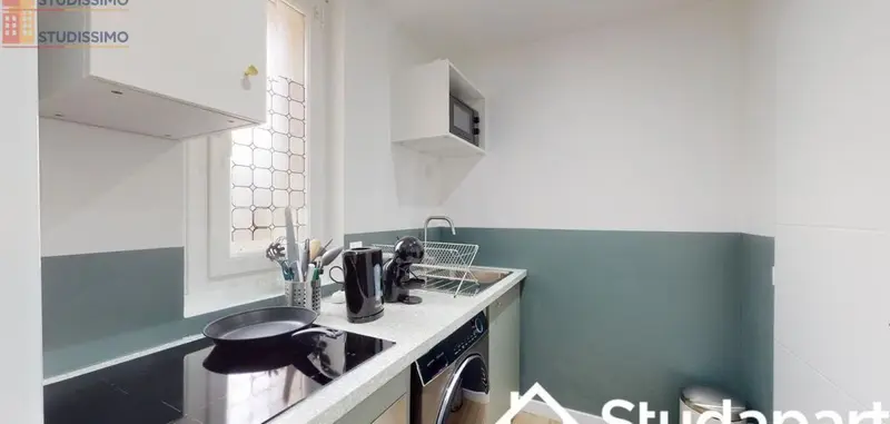 Studio meublé 9m² Clermont-Ferrand - Meublé, DPE A - Photo 1