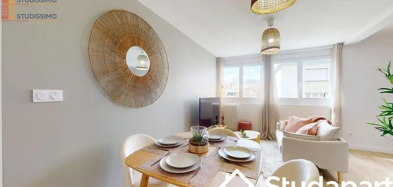 Studio meublé 10m² Clermont-Ferrand 63000 - Meublé, DPE A - Photo 4