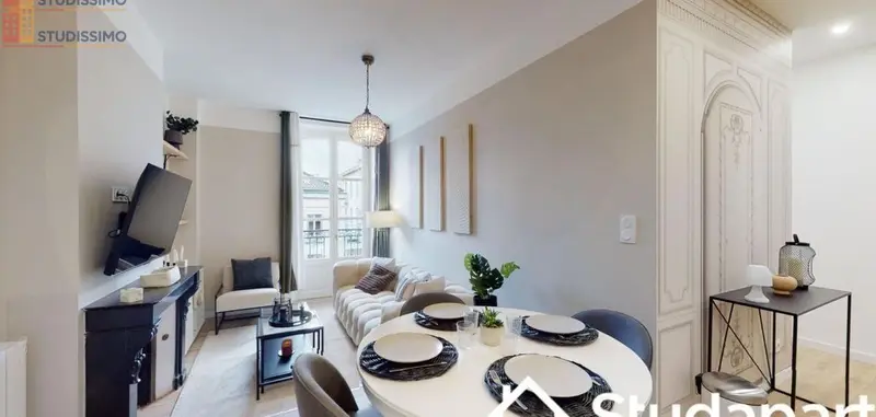 Studio meublé 10m² Clermont-Ferrand - Meublé, DPE A - Photo 4