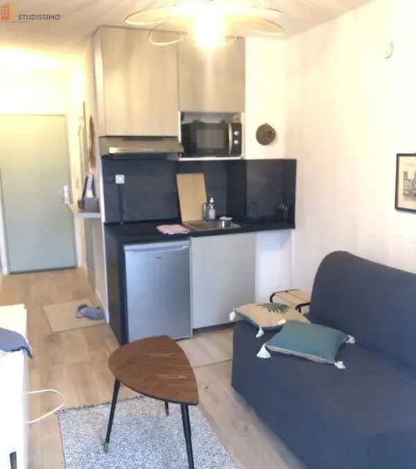 Studio meublé 16m² Strasbourg 67100 - Meublé, DPE D - Photo 2