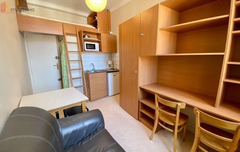 Studio meublé 12m² Clermont-Ferrand 63000 - Meublé, DPE D - Photo 3