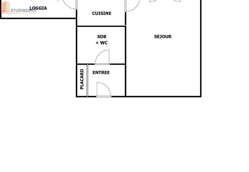 Studio 26m² Strasbourg 67100 - Étage élevé, DPE C - Photo 1