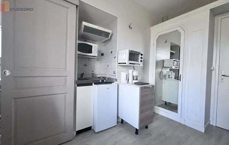 Studio 18m² Châtel-Guyon - Meublé, dernier étage - Photo 4