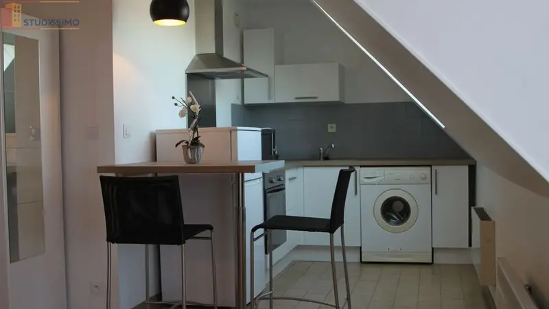 Studio meublé 30m² Mittelhausbergen - Meublé, 3e étage - Photo 2