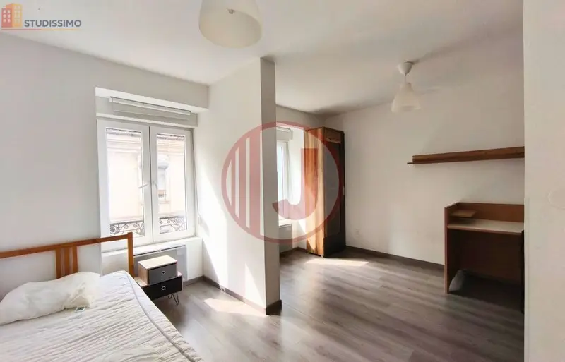 Studio meublé 32m² Mulhouse 68100 - Meublé, DPE D - Photo 3