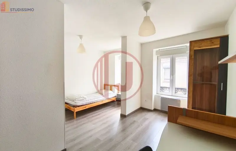 Studio meublé 32m² Mulhouse 68100 - Meublé, DPE D - Photo 1