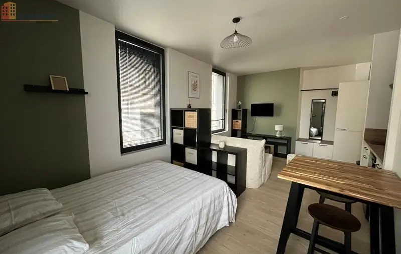 Studio meublé 24m² Clermont-Ferrand - Meublé, 1er étage - Photo 4