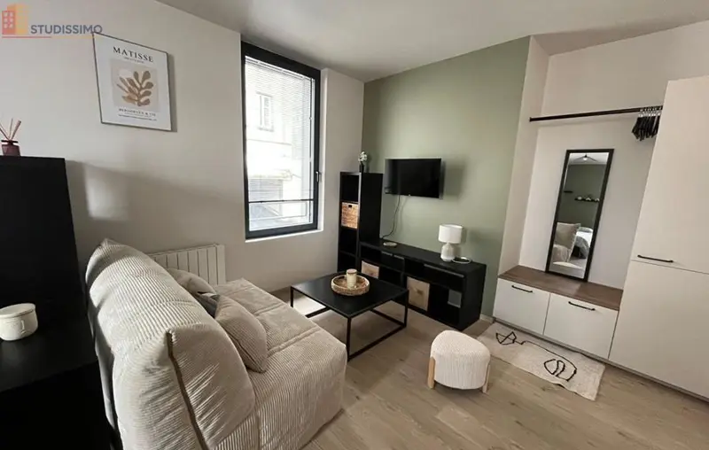 Studio meublé 24m² Clermont-Ferrand - Meublé, 1er étage - Photo 5