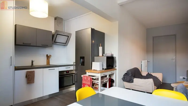 Studio meublé 16m² Mulhouse centre - Terrasse, proche tram - Photo 4
