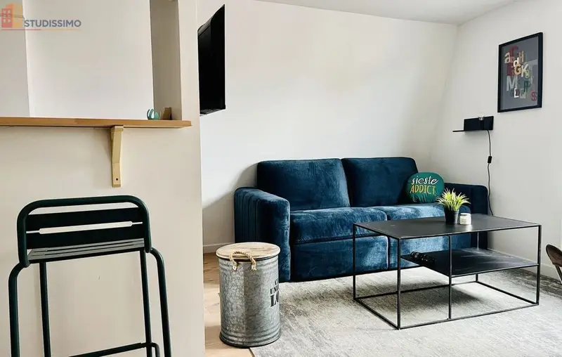 Studio meublé 20m² Strasbourg centre - Lumineux, 3e étage - Photo 6