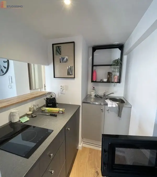 Studio meublé 20m² Strasbourg centre - Lumineux, 3e étage - Photo 4