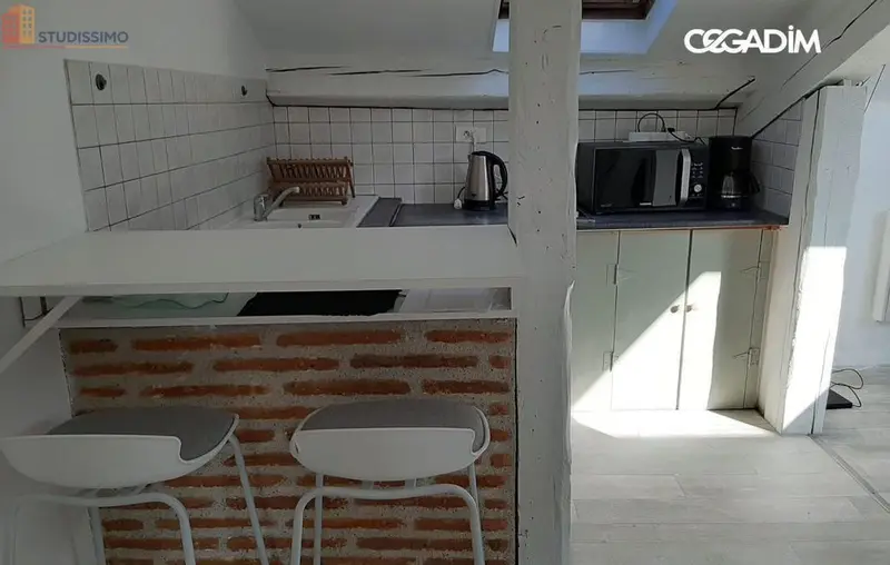 Studio meublé 23m² Clermont-Ferrand 63000 - Meublé, 4e étage - Photo 10