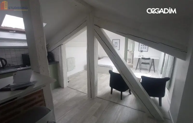 Studio meublé 23m² Clermont-Ferrand 63000 - Meublé, 4e étage - Photo 7