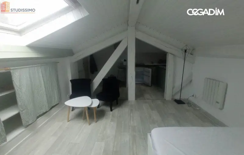 Studio meublé 23m² Clermont-Ferrand 63000 - Meublé, 4e étage - Photo 5