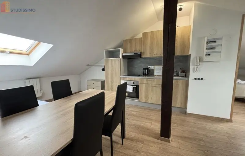 Studio meublé 35m² Mulhouse 68100 - Meublé, DPE D - Photo 4
