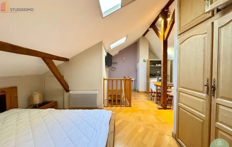Studio meublé 21m² Colmar - Meublé, DPE D - Photo 2