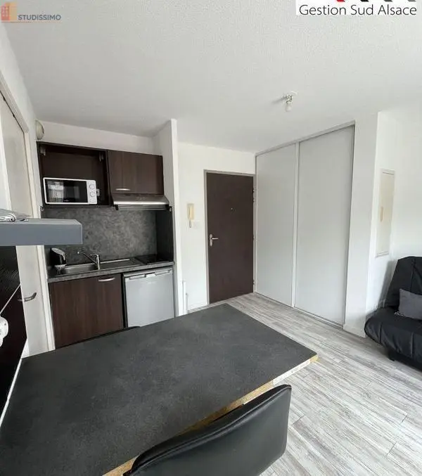 Studio meublé 20m² Mulhouse 68100 - Dernier étage, lumineux - Photo 5