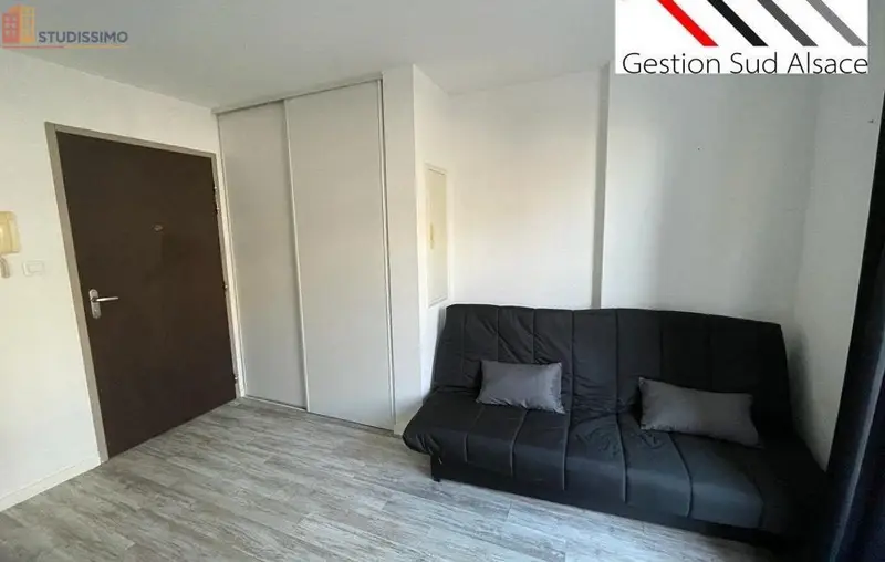 Studio meublé 20m² Mulhouse 68100 - Dernier étage, lumineux - Photo 4