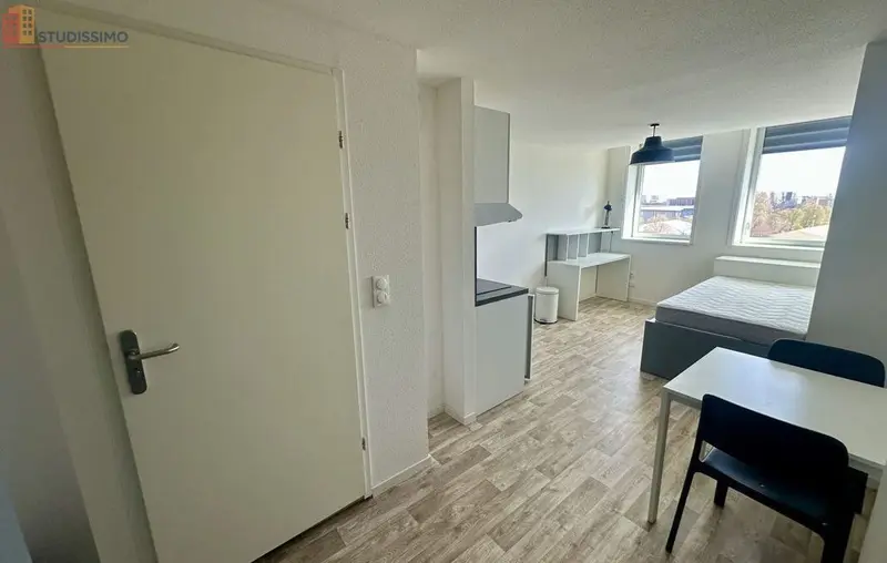 Studio meublé 22m² Strasbourg centre - Lumineux, étage élevé - Photo 5