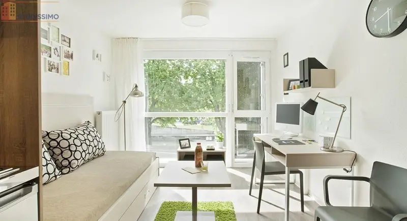 Studio meublé 18m² Mulhouse 68100 - Meublé, DPE D - Photo 14