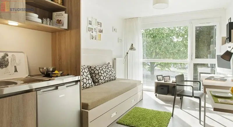 Studio meublé 18m² Mulhouse 68100 - Meublé, DPE D - Photo 13