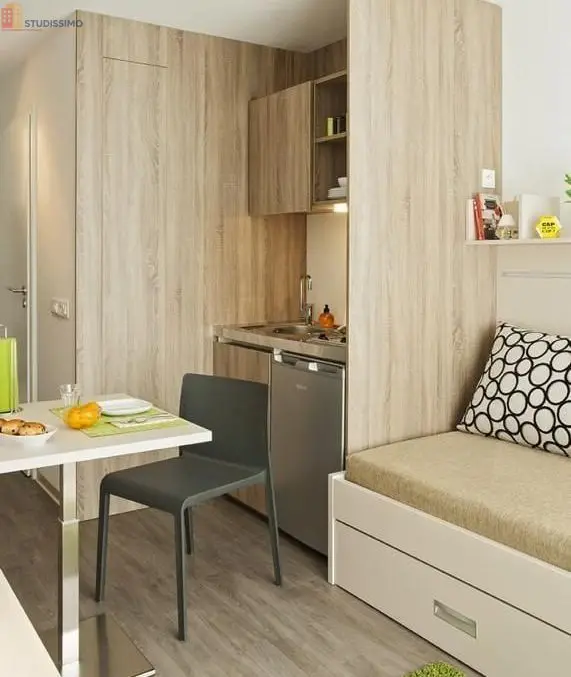 Studio meublé 18m² Mulhouse 68100 - Meublé, DPE D - Photo 12