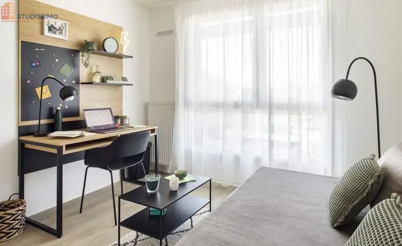 Studio meublé 24m² Mulhouse 68100 - Meublé, DPE C - Photo 5