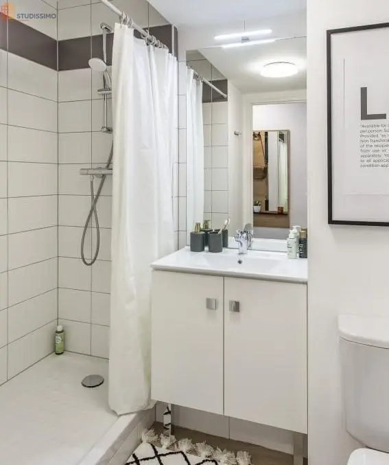 Studio meublé 24m² Mulhouse 68100 - Meublé, DPE C - Photo 2