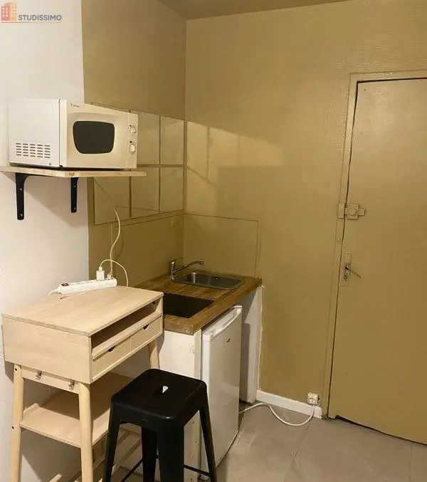 Studio meublé 10m² Mulhouse 68100 - Meublé, lumineux - Photo 2