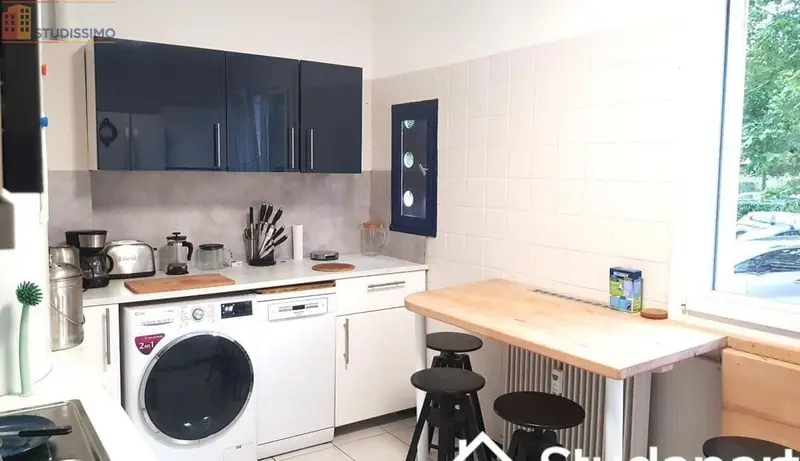 Studio meublé 12m² Strasbourg centre - Calme, lumineux - Photo 4
