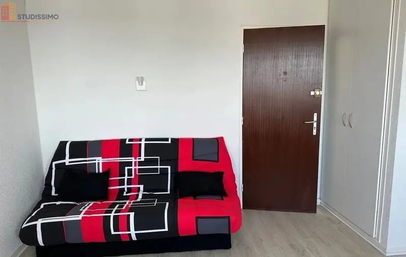 Studio meublé 24m² Mulhouse centre - Calme, lumineux - Photo 1