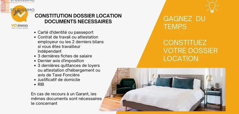 Studio 26m² Mulhouse 68100 - Meublé, lumineux - Photo 1
